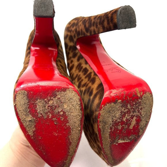 🌷❤️‍🔥SPRING SALE 🔥 FINAL PRICE🌷💥Christian Louboutin Lady Daffy 160 37 - Picture 4 of 5